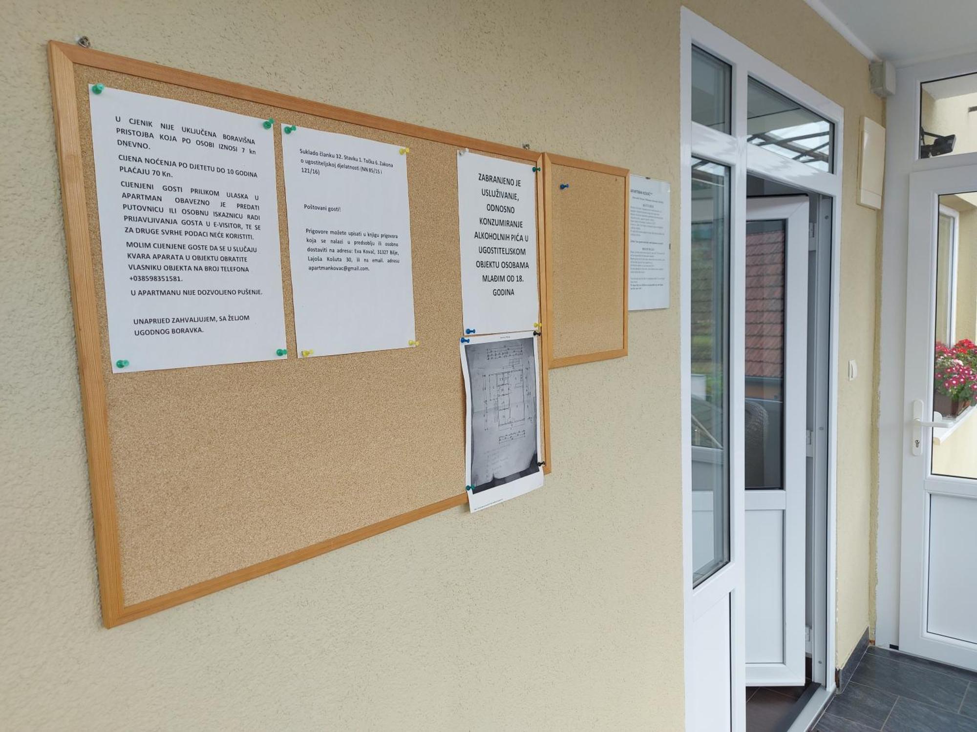 Apartman Kovac-Bilje Rom bilde